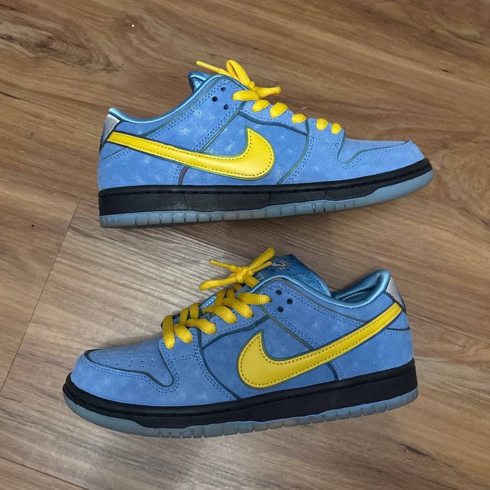 THE POWERPUFF GIRLS X NIKE DUNK LOW PRO QS “BUBBLES” - Picture 2 of 10
